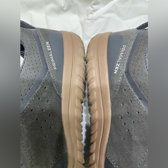 LEMS PRIMAL ZEN SUEDE GRAPHITE dark grey MENS 10 zero drop shoes wide toe box - Picture 5 of 10